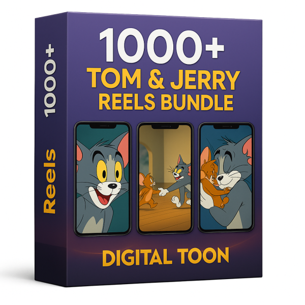 1000+ Tom & Jerry Reels Bundle